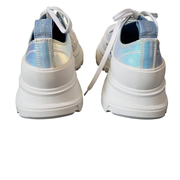 Alexander McQueen Iridescent Y2K Sneakers Gothcore Fairy Punk Dopamine Dressing - Picture 10 of 16